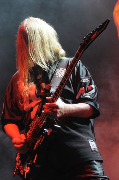 Slayer at AT&T Center, San Antonio, Texas, 09/25/10 Second night of Ame