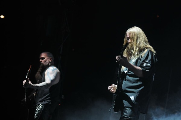 Slayer at AT&T Center, San Antonio, Texas, 09/25/10 Second night of Ame