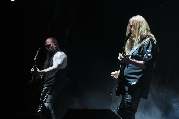Slayer at AT&T Center, San Antonio, Texas, 09/25/10 Second night of Ame