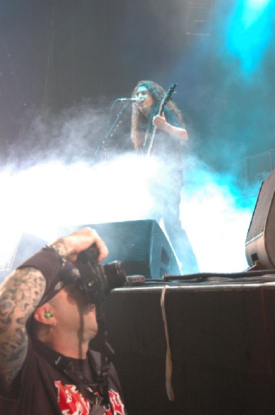 Slayer at The Verizon Wireless Amphitheater, San Antonio, Texas