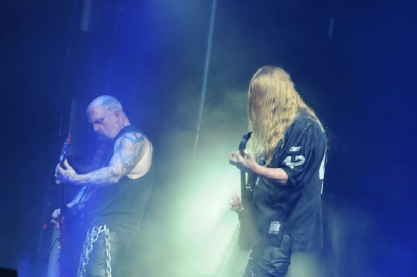 Slayer at Superpages.com Center, Dallas Texas, 09/24/10 Opening night of Am