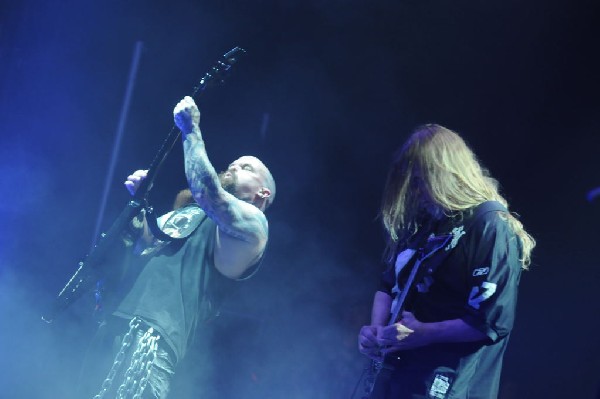 Slayer at Superpages.com Center, Dallas Texas, 09/24/10 Opening night of Am