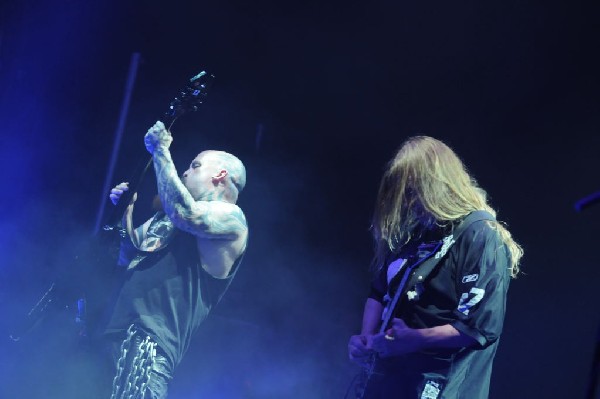 Slayer at Superpages.com Center, Dallas Texas, 09/24/10 Opening night of Am