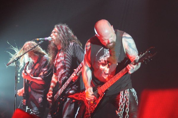 Slayer at Superpages.com Center, Dallas Texas, 09/24/10 Opening night of Am