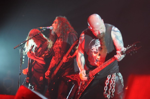 Slayer at Superpages.com Center, Dallas Texas, 09/24/10 Opening night of Am