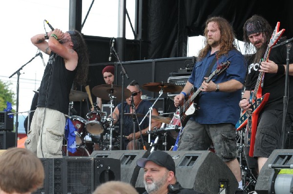Southern Assault at Mayhem Festival 2012 Gexa Energy Pavilion Dallas Texas