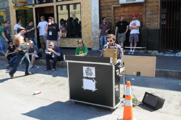 Steve Taylor, 6th Street, SXSW 2009, Austin, Texas