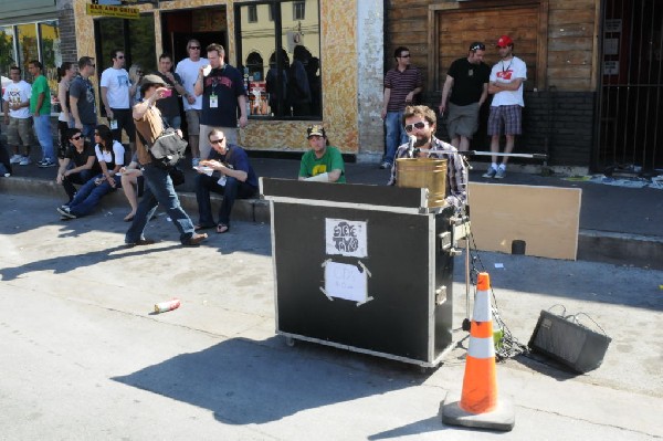 Steve Taylor, 6th Street, SXSW 2009, Austin, Texas