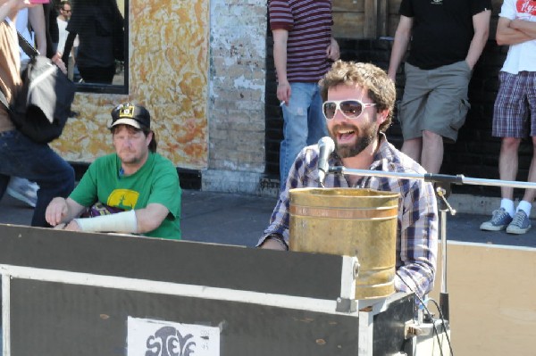 Steve Taylor, 6th Street, SXSW 2009, Austin, Texas