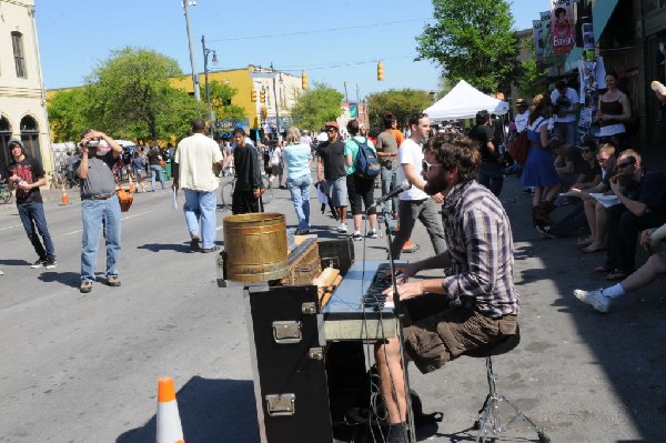 Steve Taylor, 6th Street, SXSW 2009, Austin, Texas