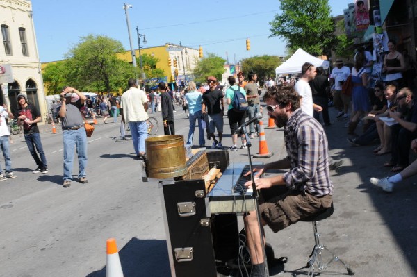 Steve Taylor, 6th Street, SXSW 2009, Austin, Texas