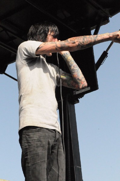 Suicide Silence at the Mayhem Festival Verizon Wireless Amphitheater