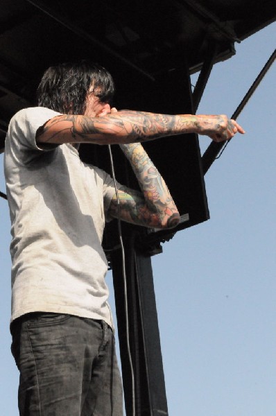 Suicide Silence at the Mayhem Festival Verizon Wireless Amphitheater