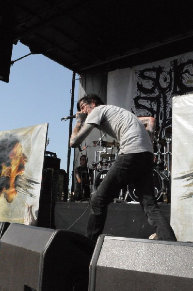 Suicide Silence at the Mayhem Festival Verizon Wireless Amphitheater