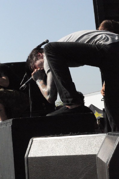 Suicide Silence at the Mayhem Festival Verizon Wireless Amphitheater