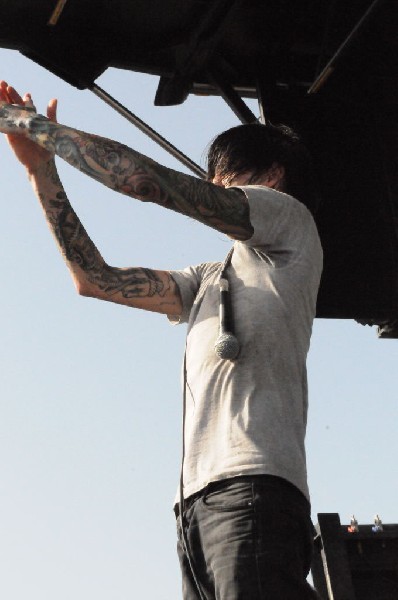 Suicide Silence at the Mayhem Festival Verizon Wireless Amphitheater