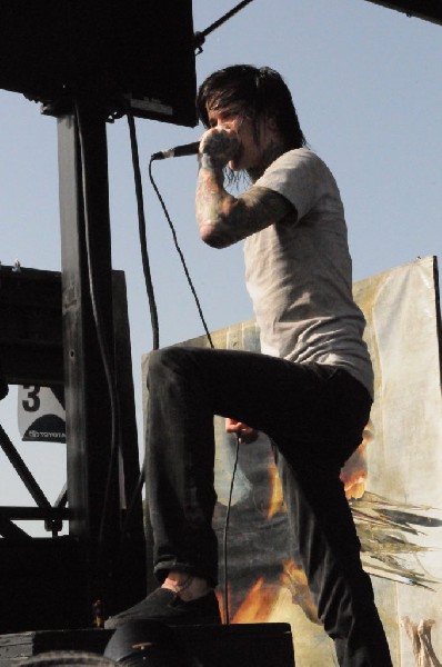 Suicide Silence at the Mayhem Festival Verizon Wireless Amphitheater