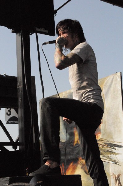 Suicide Silence at the Mayhem Festival Verizon Wireless Amphitheater