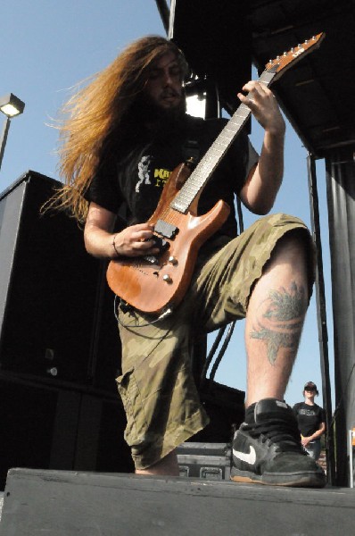 Suicide Silence at the Mayhem Festival Verizon Wireless Amphitheater