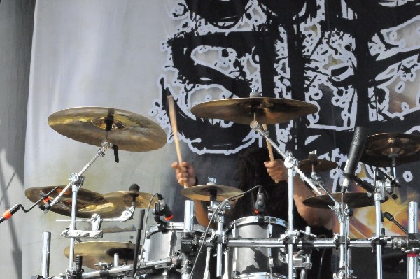 Suicide Silence at the Mayhem Festival Verizon Wireless Amphitheater