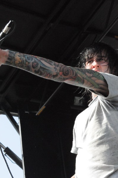 Suicide Silence at the Mayhem Festival Verizon Wireless Amphitheater