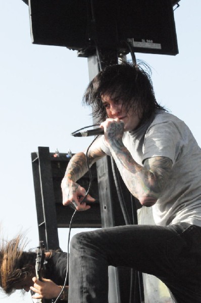 Suicide Silence at the Mayhem Festival Verizon Wireless Amphitheater