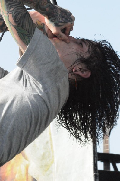 Suicide Silence at the Mayhem Festival Verizon Wireless Amphitheater