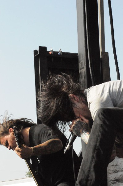 Suicide Silence at the Mayhem Festival Verizon Wireless Amphitheater
