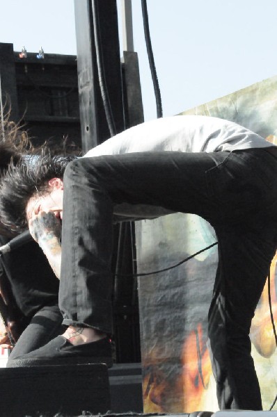 Suicide Silence at the Mayhem Festival Verizon Wireless Amphitheater