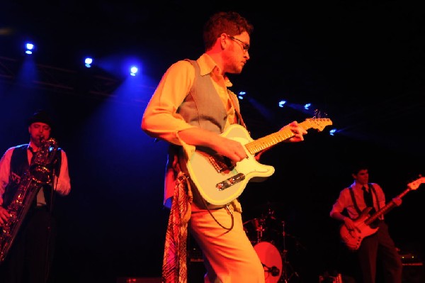 T Bird And The Breaks at the Austin Chronicle SXSW 2010 Film Party at La Zo