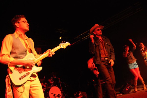T Bird And The Breaks at the Austin Chronicle SXSW 2010 Film Party at La Zo