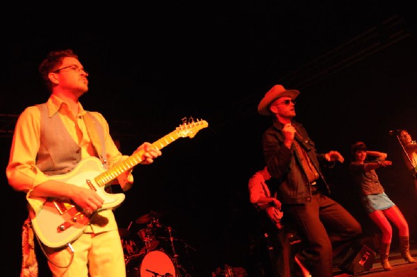 T Bird And The Breaks at the Austin Chronicle SXSW 2010 Film Party at La Zo