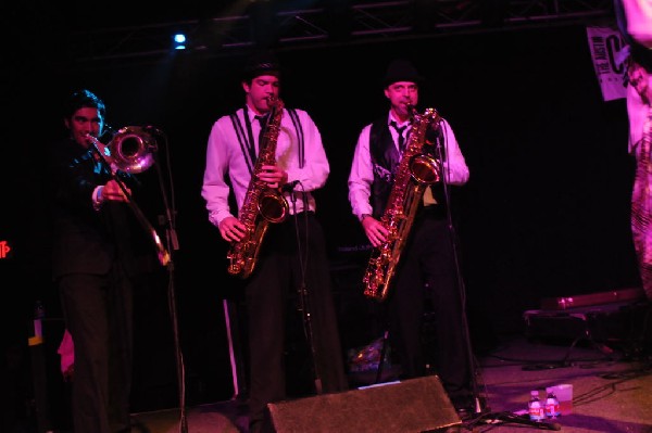 T Bird And The Breaks at the Austin Chronicle SXSW 2010 Film Party at La Zo