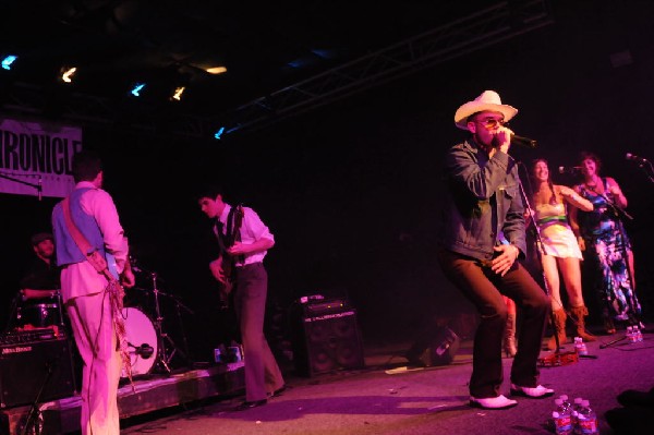 T Bird And The Breaks at the Austin Chronicle SXSW 2010 Film Party at La Zo