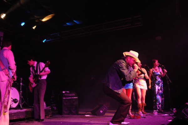 T Bird And The Breaks at the Austin Chronicle SXSW 2010 Film Party at La Zo