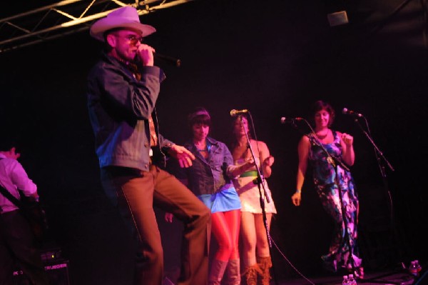 T Bird And The Breaks at the Austin Chronicle SXSW 2010 Film Party at La Zo