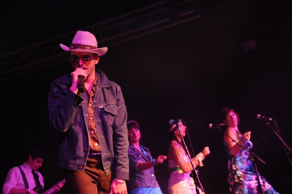 T Bird And The Breaks at the Austin Chronicle SXSW 2010 Film Party at La Zo