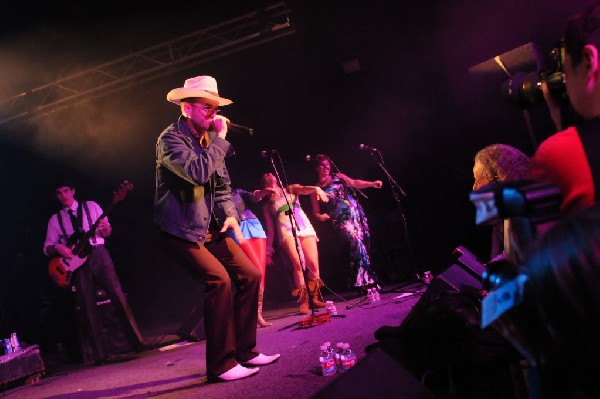 T Bird And The Breaks at the Austin Chronicle SXSW 2010 Film Party at La Zo