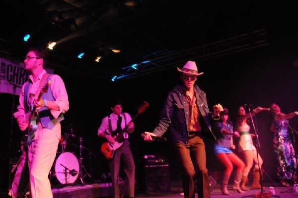 T Bird And The Breaks at the Austin Chronicle SXSW 2010 Film Party at La Zo