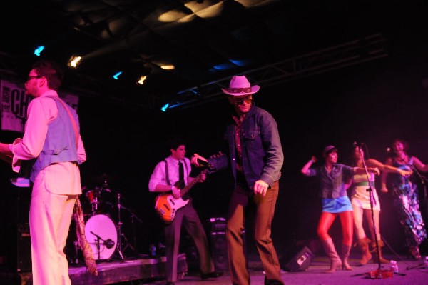 T Bird And The Breaks at the Austin Chronicle SXSW 2010 Film Party at La Zo