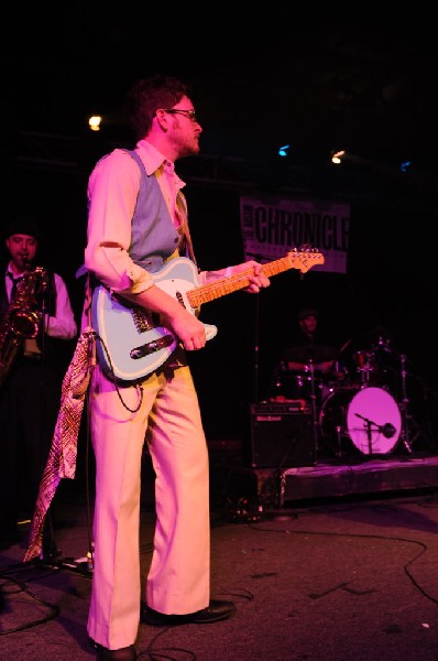 T Bird And The Breaks at the Austin Chronicle SXSW 2010 Film Party at La Zo