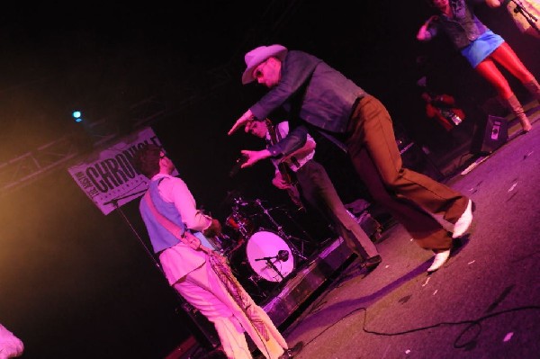 T Bird And The Breaks at the Austin Chronicle SXSW 2010 Film Party at La Zo