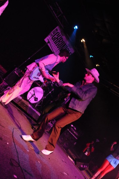 T Bird And The Breaks at the Austin Chronicle SXSW 2010 Film Party at La Zo