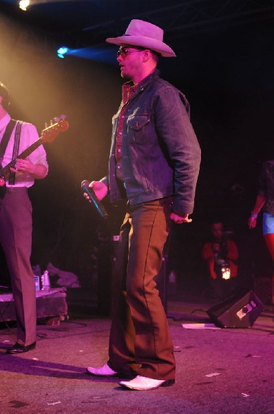 T Bird And The Breaks at the Austin Chronicle SXSW 2010 Film Party at La Zo