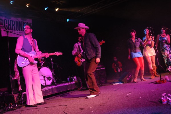 T Bird And The Breaks at the Austin Chronicle SXSW 2010 Film Party at La Zo