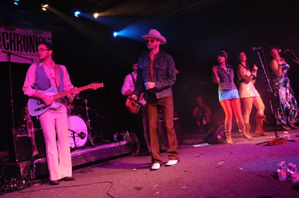 T Bird And The Breaks at the Austin Chronicle SXSW 2010 Film Party at La Zo