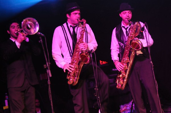 T Bird And The Breaks at the Austin Chronicle SXSW 2010 Film Party at La Zo