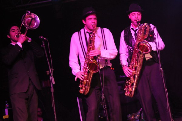 T Bird And The Breaks at the Austin Chronicle SXSW 2010 Film Party at La Zo