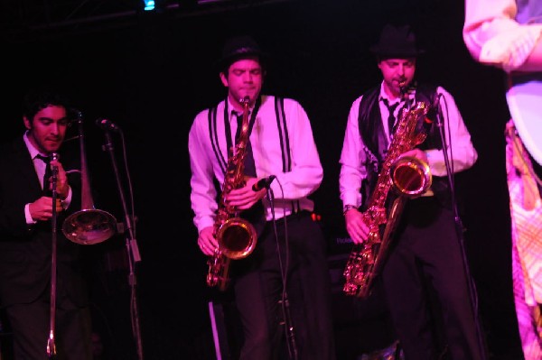 T Bird And The Breaks at the Austin Chronicle SXSW 2010 Film Party at La Zo