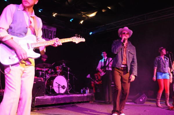T Bird And The Breaks at the Austin Chronicle SXSW 2010 Film Party at La Zo